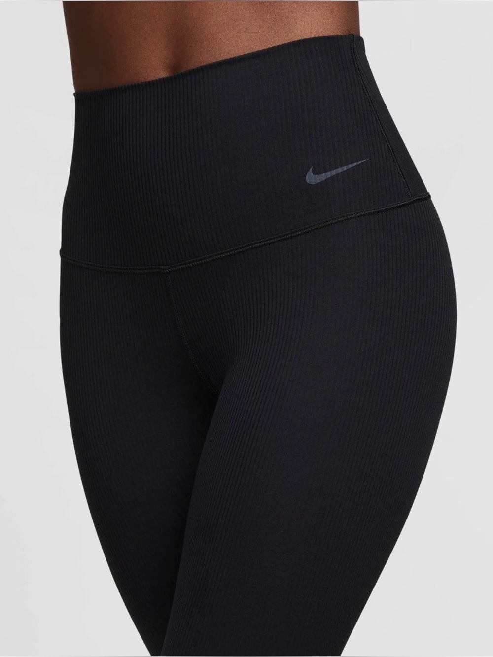 Nike Zenvy New Dri-FIT High Waist Rib Bike Shorts Size XS NWT